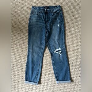 Judy Blue Distressed Boyfriend Jeans